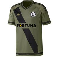 2015-2016 Legia Warsaw Adidas Away Football Shirt