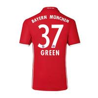 2016-17 Bayern Home Shirt (Green 37) - Kids