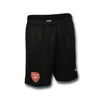 2016-2017 Arsenal Home Goalkeeper Shorts (Black)