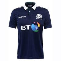 2016-2017 Scotland Home Authentic Pro Body Fit Rugby Shirt