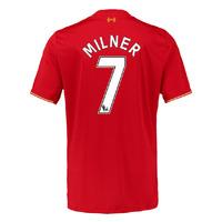 2015-16 Liverpool Home Shirt (Milner 7)