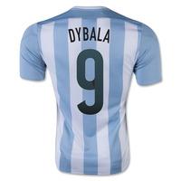 2015-16 Argentina Home Shirt (Dybala 9)
