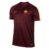 2016-2017 AS Roma Nike Pre-Match Training Shirt (Red)