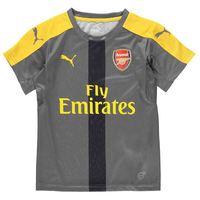 2016 2017 arsenal puma training jersey grey kids