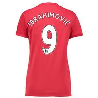2016-17 Man United Womans Home Shirt (Ibrahimovic 9)