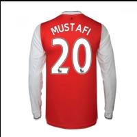 2016-17 Arsenal Long Sleeve Home Shirt (Mustafi 20)
