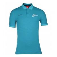 2016-2017 Zenit Nike Authentic League Polo Shirt (Omega Blue)