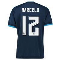 2015 2016 real madrid third shirt marcelo 12 kids