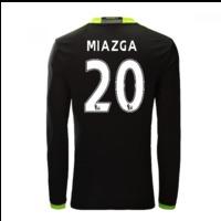 2016-17 Chelsea Away Long Sleeve Shirt (Miazga 20)