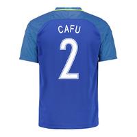 2016-17 Brazil Away Shirt (Cafu 2) - Kids