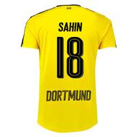 2016 17 borussia dortmund home shirt sahin 18 kids