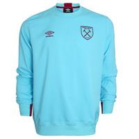 2016-2017 West Ham Drill Top (Blue)