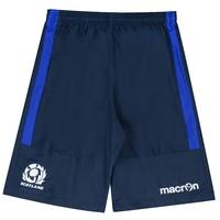 2016 2017 scotland macron rugby bermuda shorts navy