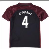 2016-17 Manchester City Away Mini Kit (Kompany 4)