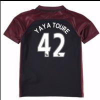 2016-17 Manchester City Away Mini Kit (Yaya Toure 42)