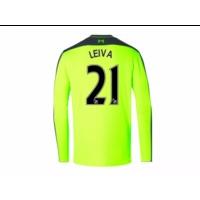 2016-17 Liverpool Third Long Sleeve Shirt (Leiva 21) - Kids