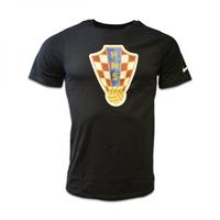 2016 2017 croatia nike core crest tee black kids