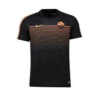 2016 2017 as roma nike training shirt black peach kids