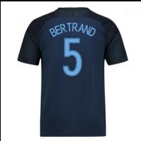 2017-18 England Away Shirt (Bertrand 5) - Kids
