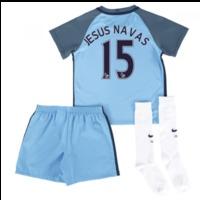 2016-17 Man City Home Mini Kit (Jesus Navas 15)