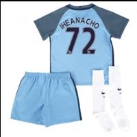 2016-17 Man City Home Mini Kit (Iheanacho 72)