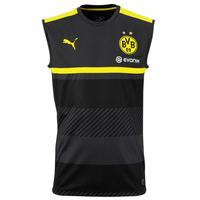 2016 2017 borussia dortmund puma sleeveless shirt black