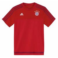 2015 2016 bayern munich adidas training tee red kids