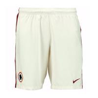 2016-2017 AS Roma Nike Away Shorts (White)