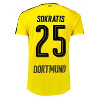 2016-17 Borussia Dortmund Home Shirt (Sokratis 25)