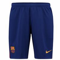 2017 2018 barcelona home nike football shorts blue