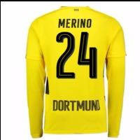 2017 18 borussia dortmund long sleeve home shirt merino 24