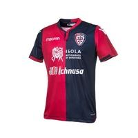 2017 2018 cagliari authentic home match shirt