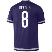 2015-16 Anderlecht Home Shirt (Defour 8)