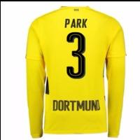 2017-18 Borussia Dortmund Long Sleeve Home Shirt (Park 3)