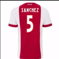 2017 2018 ajax home shirt sanchez 5 kids