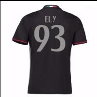 2016-17 AC Milan Home Shirt (Ely 93)