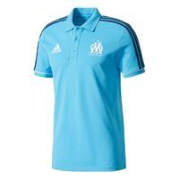 2017-2018 Marseille Adidas Polo Shirt (Blue)