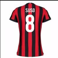 2017-2018 AC Milan Womens Home Shirt (Suso 8)