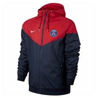 2017-2018 PSG Nike Authentic Windrunner Jacket (Navy)