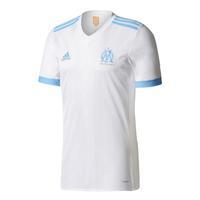 2017-2018 Olympique Marseille Adidas Home Football Shirt