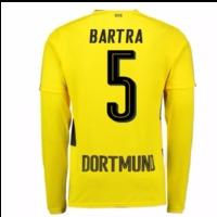 2017-18 Borussia Dortmund Long Sleeve Home Shirt (Bartra 5)