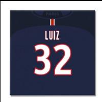 2016-2017 PSG Canvas Print (Luiz...