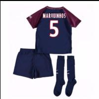 2017-18 Psg Home Mini Kit (Marquinhos 5)