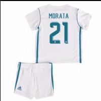 2017 18 real madrid home baby kit morata 21