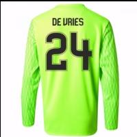 2017-18 Celtic Home Goalkeeper Shirt - Kids (De Vries 24)