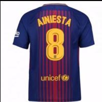 2017 2018 barcelona home shirt ainiesta 8 kids