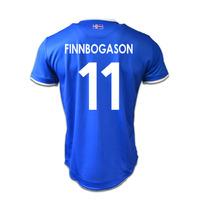 2016-17 Iceland Home Shirt (Finnbogason 11) - Kids