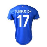 2016-17 Iceland Home Shirt (Gunnarsson 17) - Kids