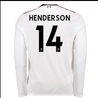 2017 18 liverpool away long sleeve shirt henderson 14