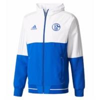 2017-2018 Schalke Adidas Presentation Jacket (Blue)